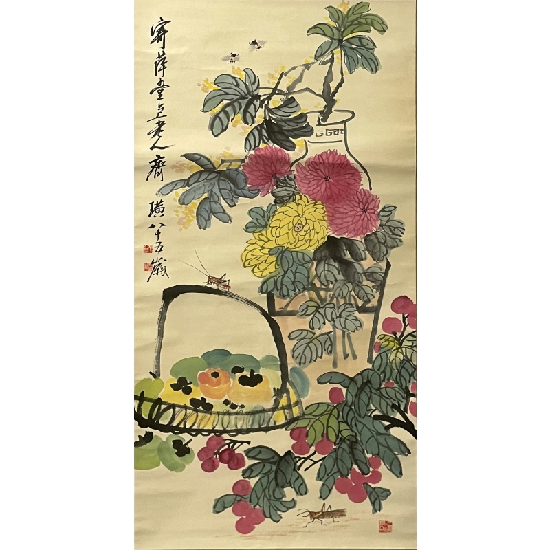 花鸟图 齐白石（款）52389