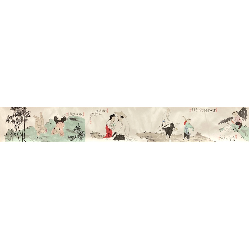 野寺煮茗 范曾（款）​52157