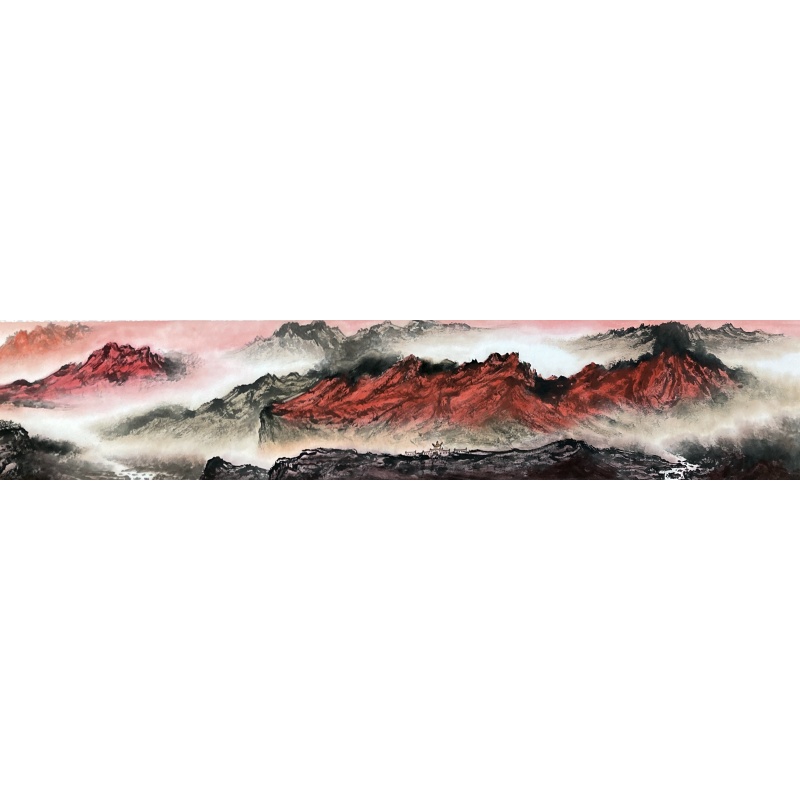 烟云叠嶂 张永祥（款）850063