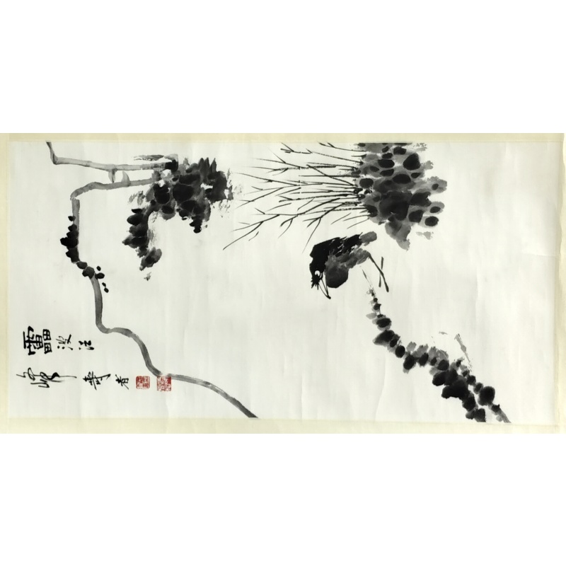 鸟 潘天寿（款）​840028
