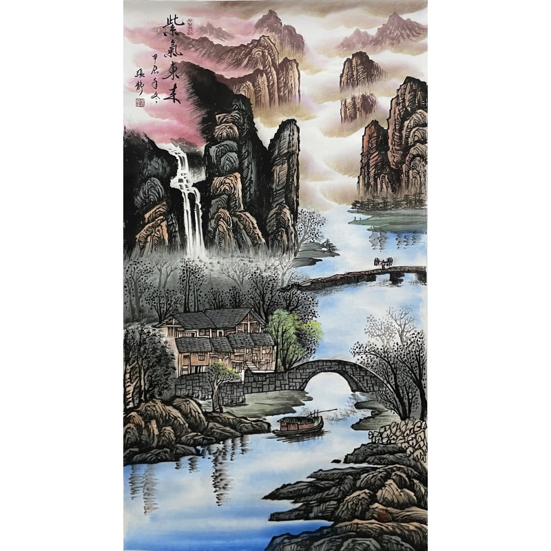 紫气东来 张静（款）850051
