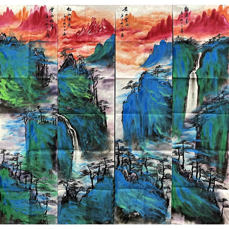 山水画 张大千（款）​52618