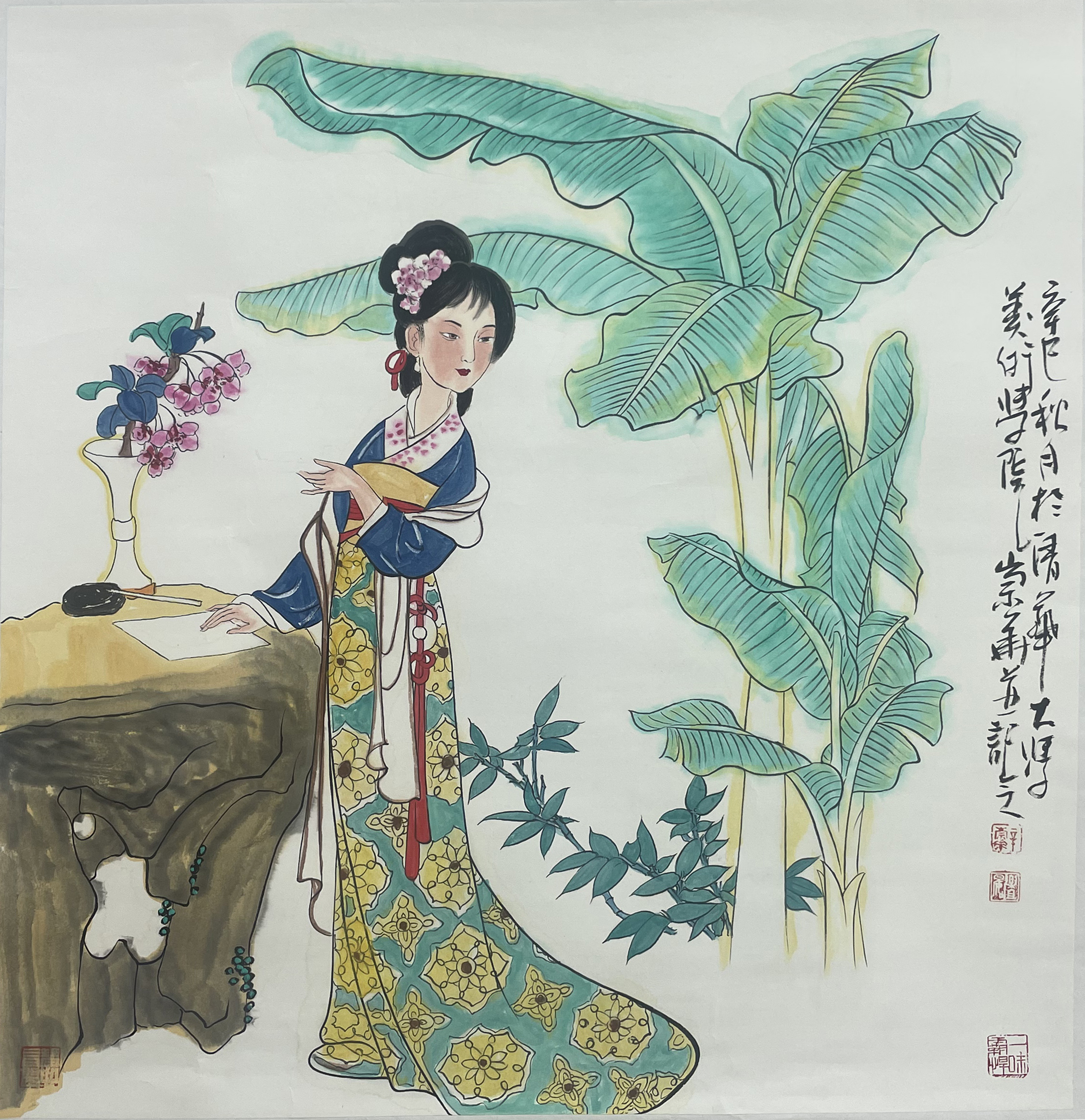 仕女图  55525   辛崇华（款）