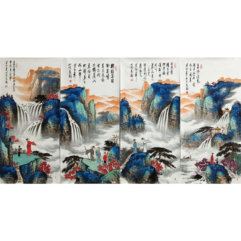 诗意山水 冯高翔（款）54799