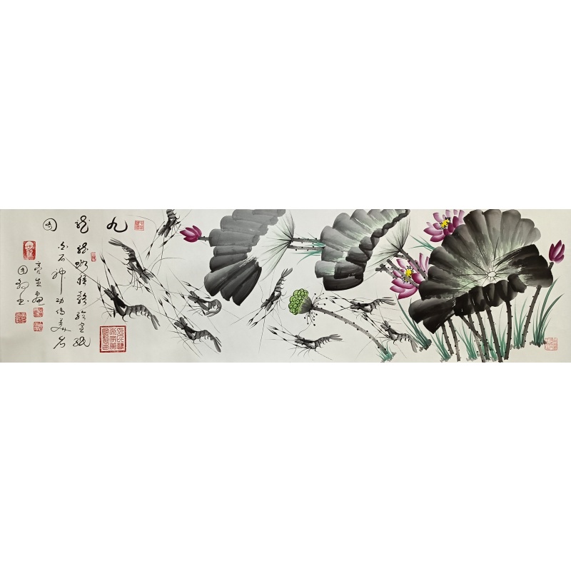 九龙图 王亮生、黄国豹（款）53878
