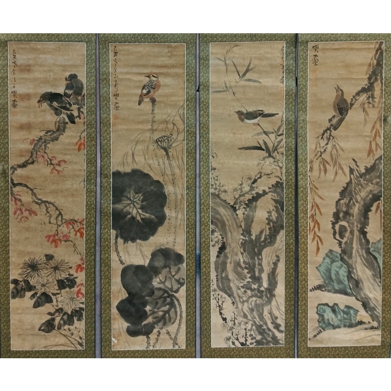 精品花鸟  闵贞（款）  52063