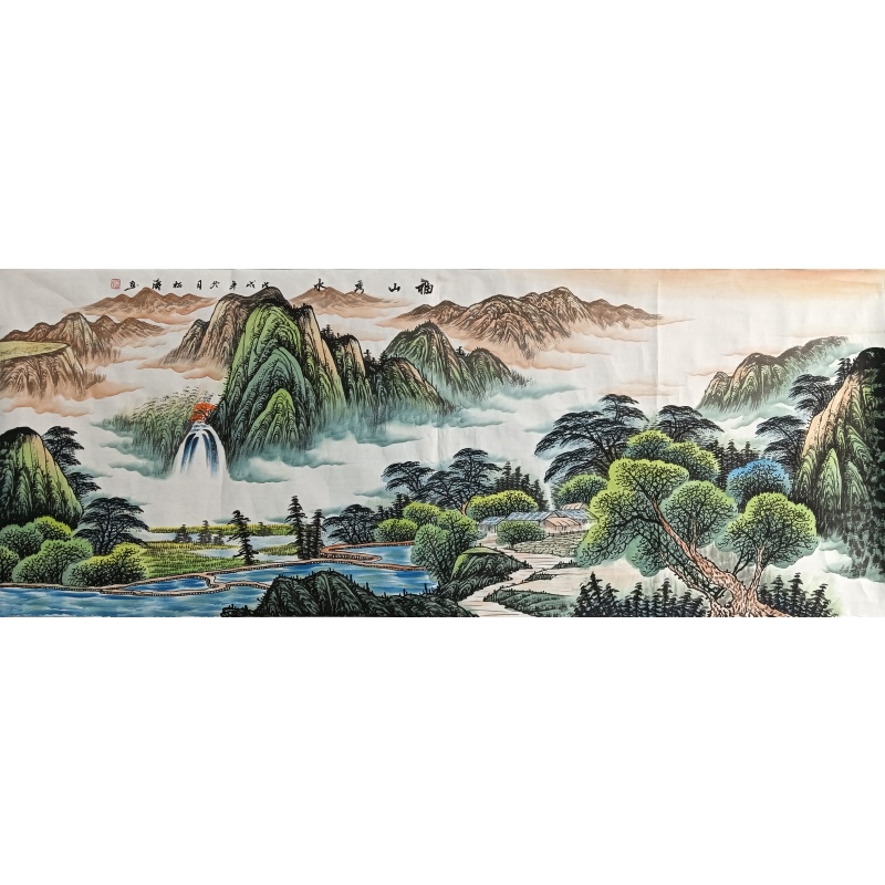 福山秀水 曾松涛（款）51967
