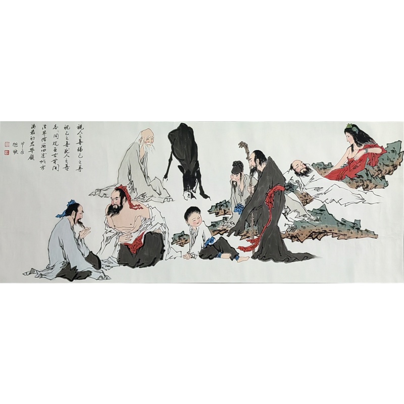 八仙图  刘旭栋（款） 52754