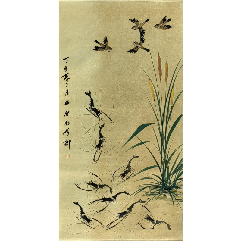 花鸟虾 娄师白（款） 52197