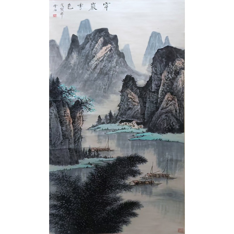 穿严秀色 白雪石（款）7940