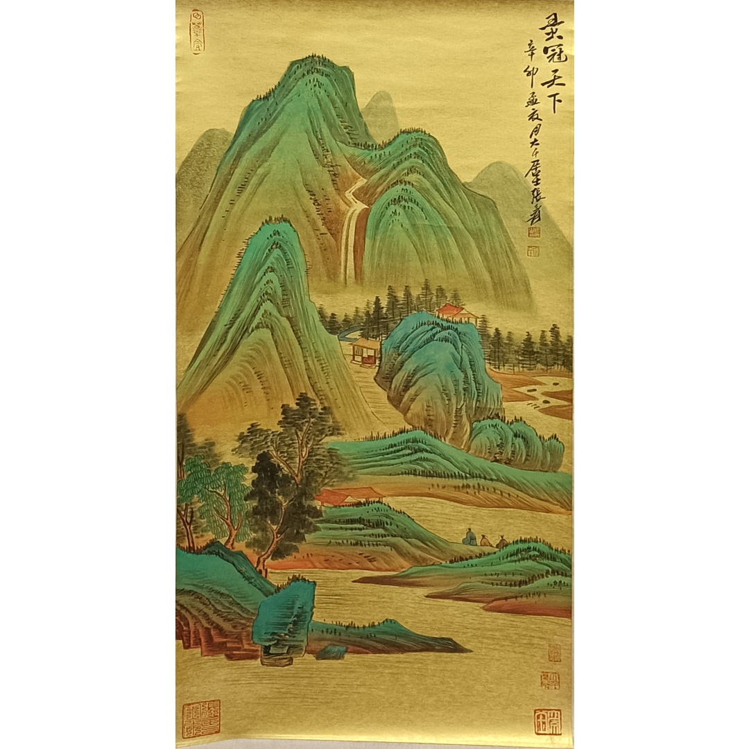 灵冠天下  51685  张大千（款）