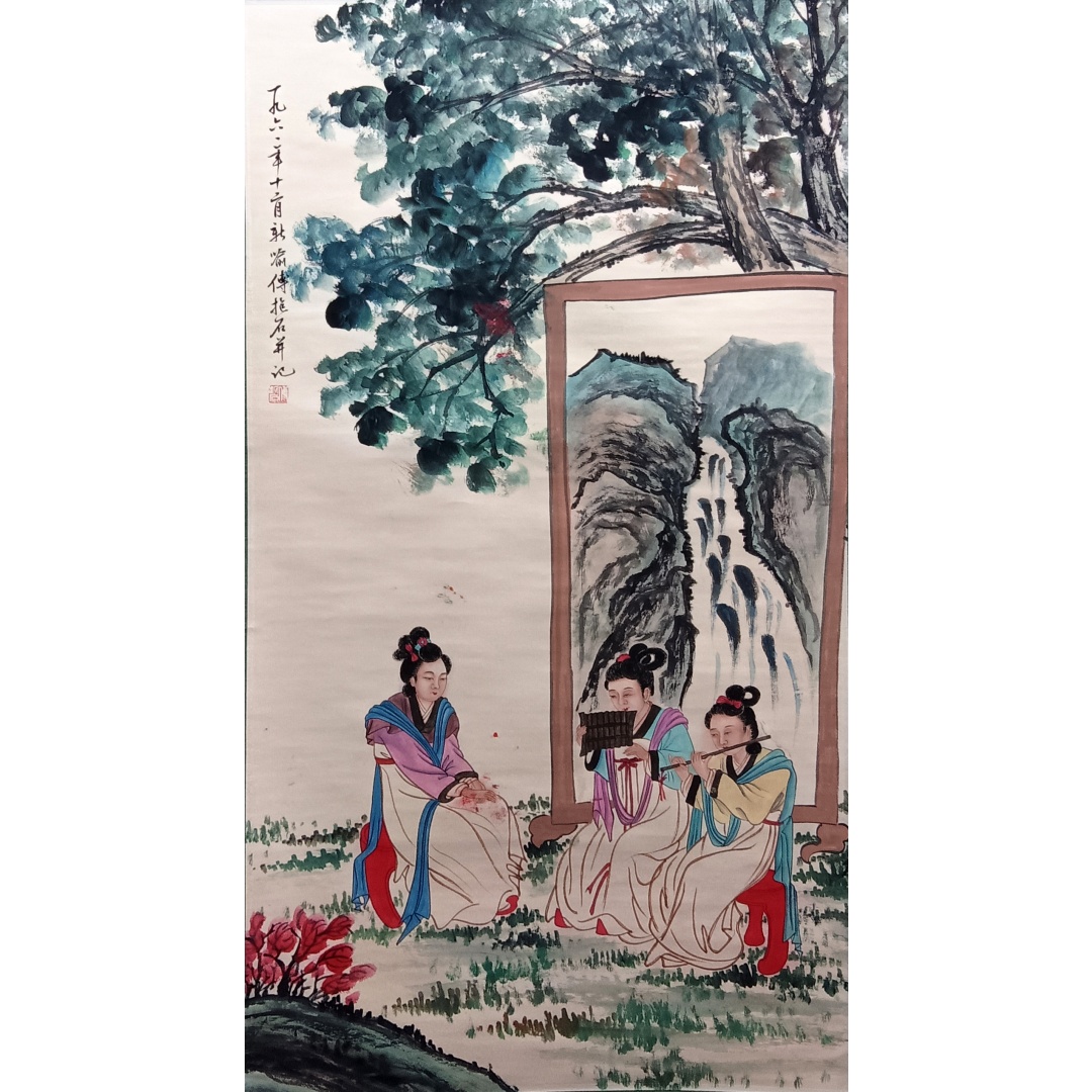人物  51384  傅抱石（款）