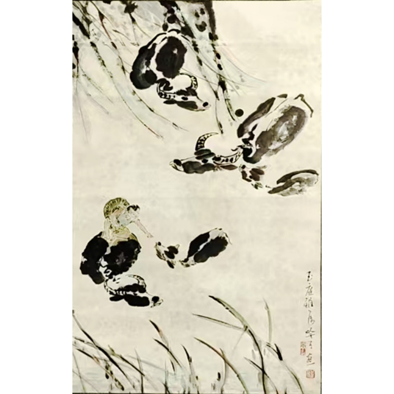牧归图54054宋吟可（款）