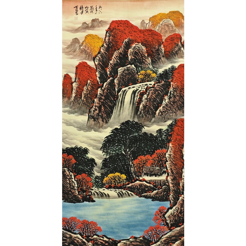万山红遍 李可染（款） 50663