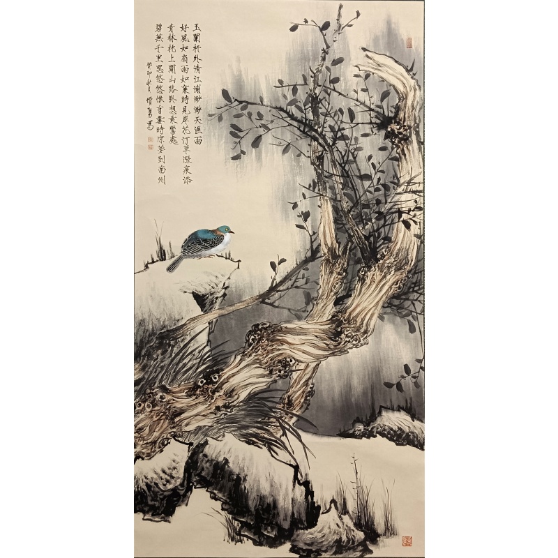 玉阑杆外清江浦 李增勇（款）41031