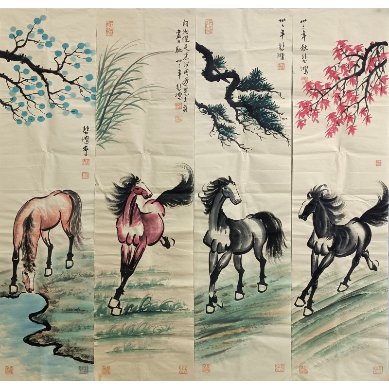 奔马图 徐悲鸿（款）54863