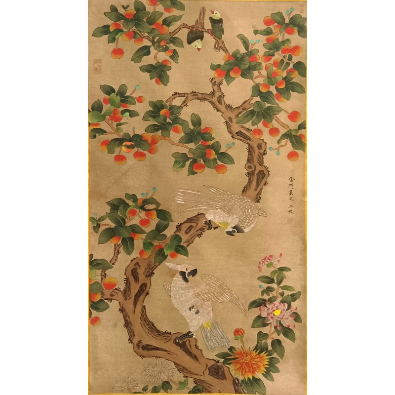 花鸟  冷枚（款）  51012