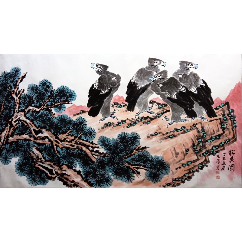 山鹰图 李苦禅（款） 51167