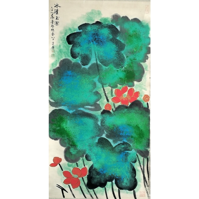 冰清玉洁 张大千（款）54620