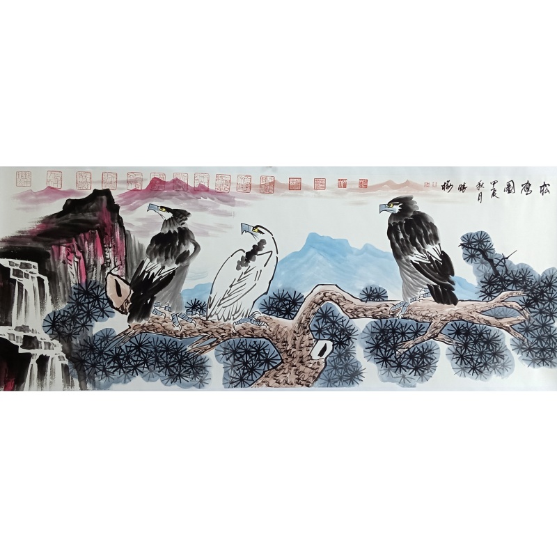 松鹤图 王晓梅（款） 824024