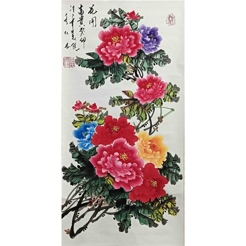 花开富贵 李仁（款） 824038