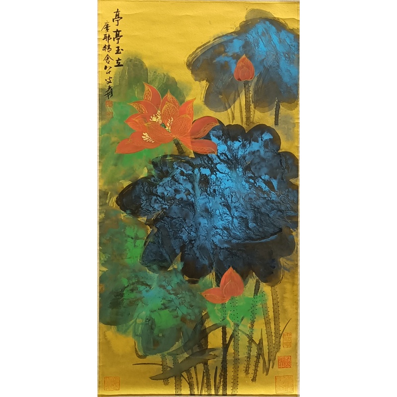 亭亭玉立 张大千（款）52643