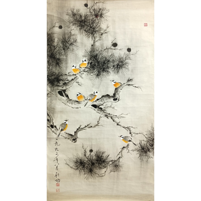 白头翁启功（款） 824051