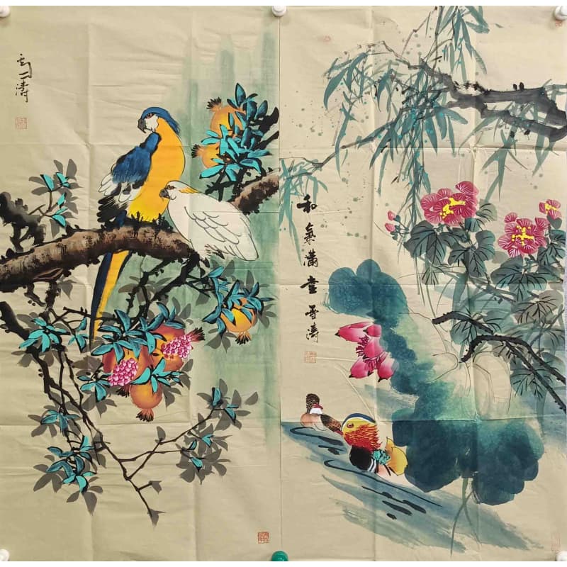 花鸟 王雪涛（款） 824047