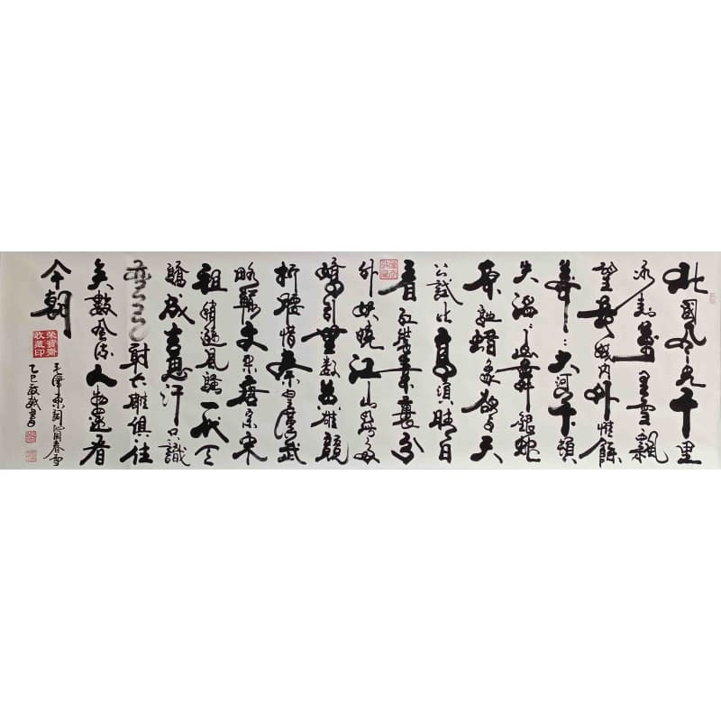 沁园春·雪 许敬斌（款） 54543