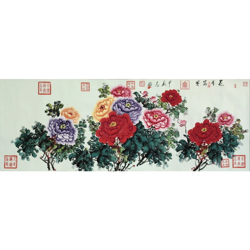 花开富贵  许志领（款）  7635
