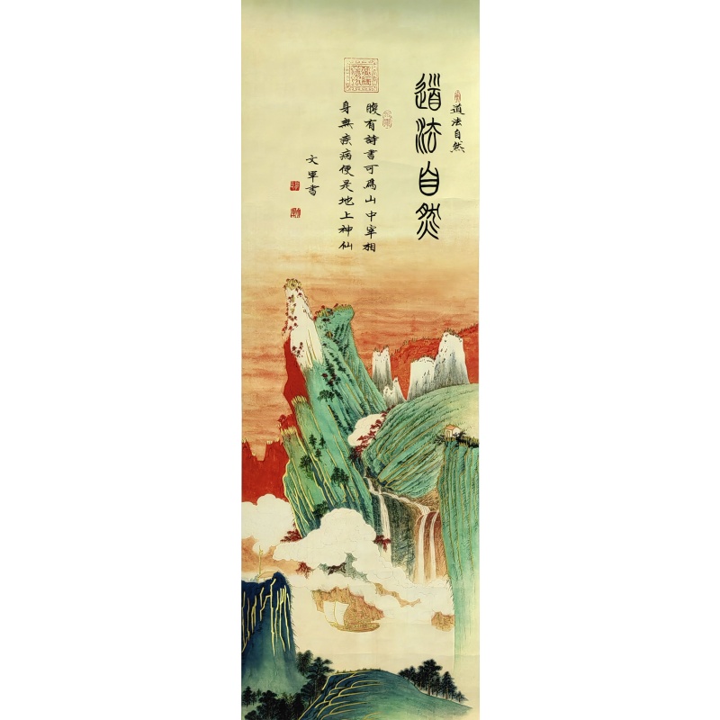 道法自然  郭文军（款）  8252