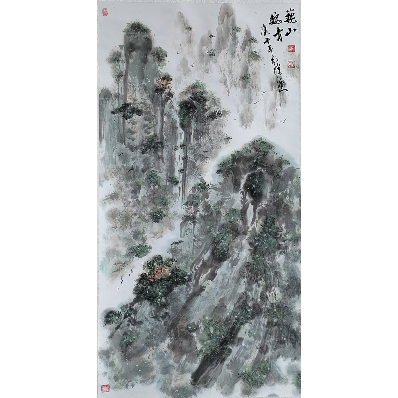魏鹦青山 余齐胜（款）822107