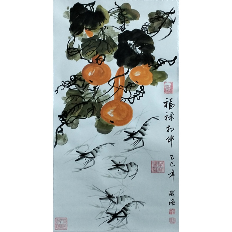 福禄相伴 联海（款）52991