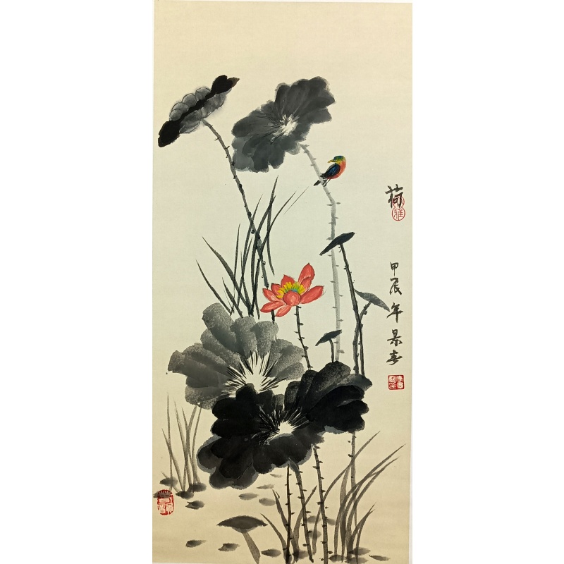 荷花 李景春（款）821041