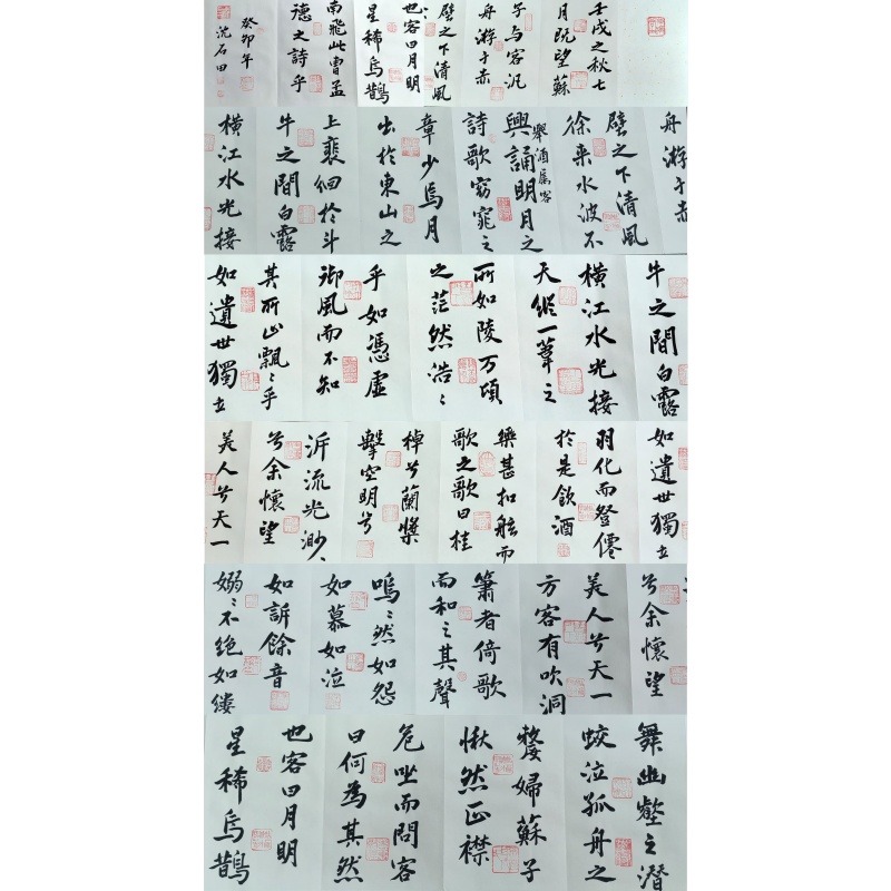 苏轼诗词册页 沈石田（款） 53668