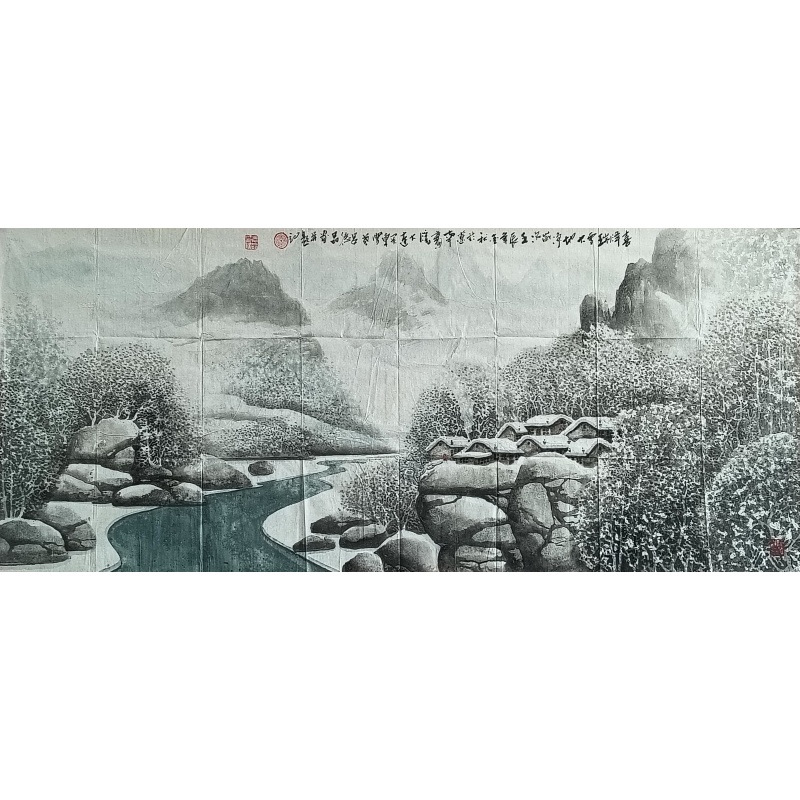 冰雪山水 吕德品（款）822118