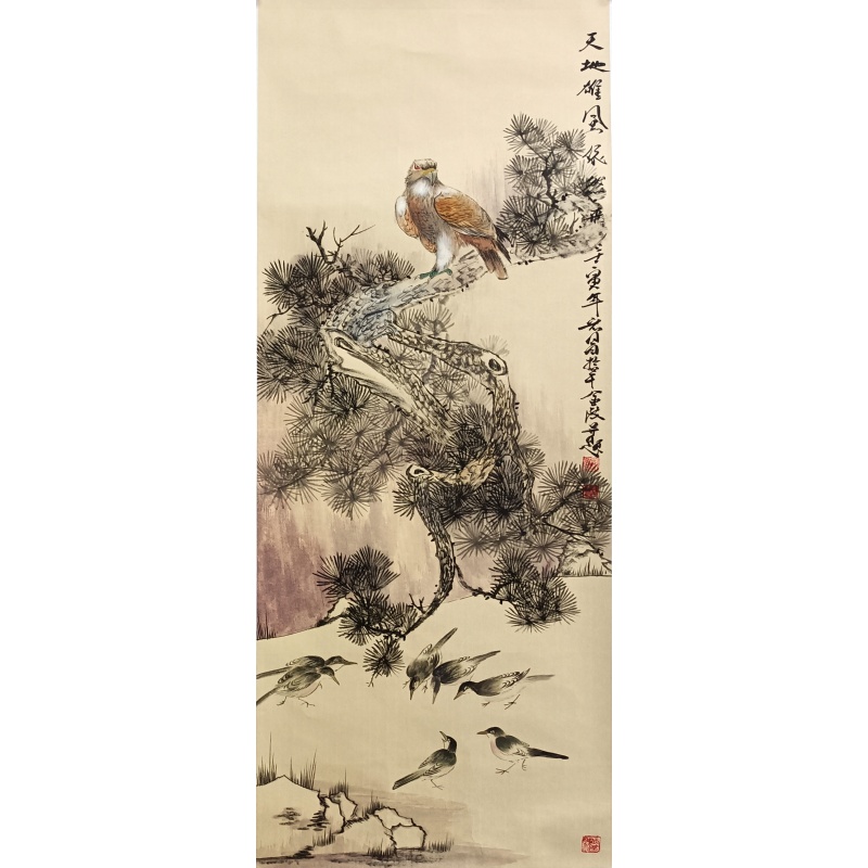 花鸟 李宏昌（款）55562