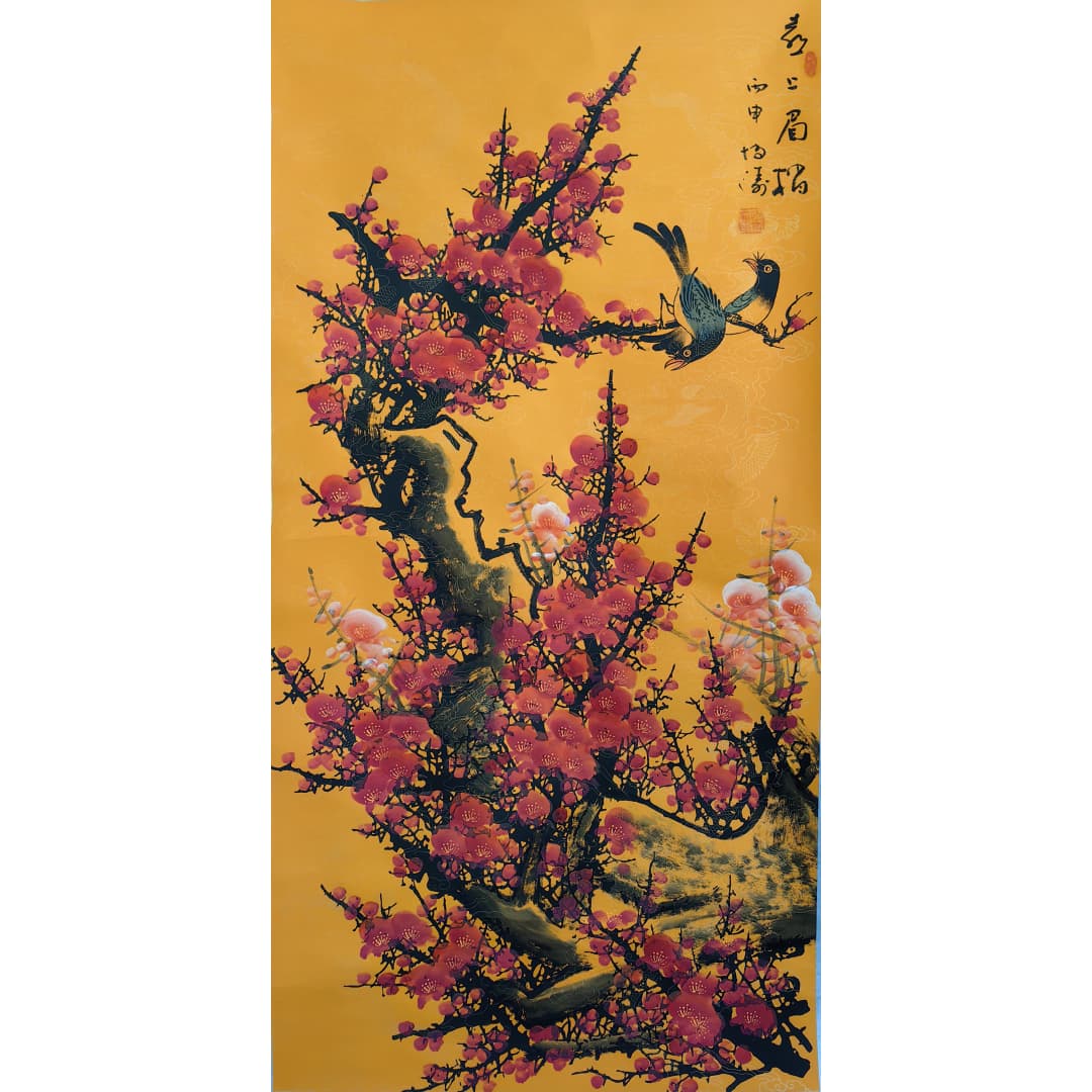 喜上眉梢1100  田博涛（款）