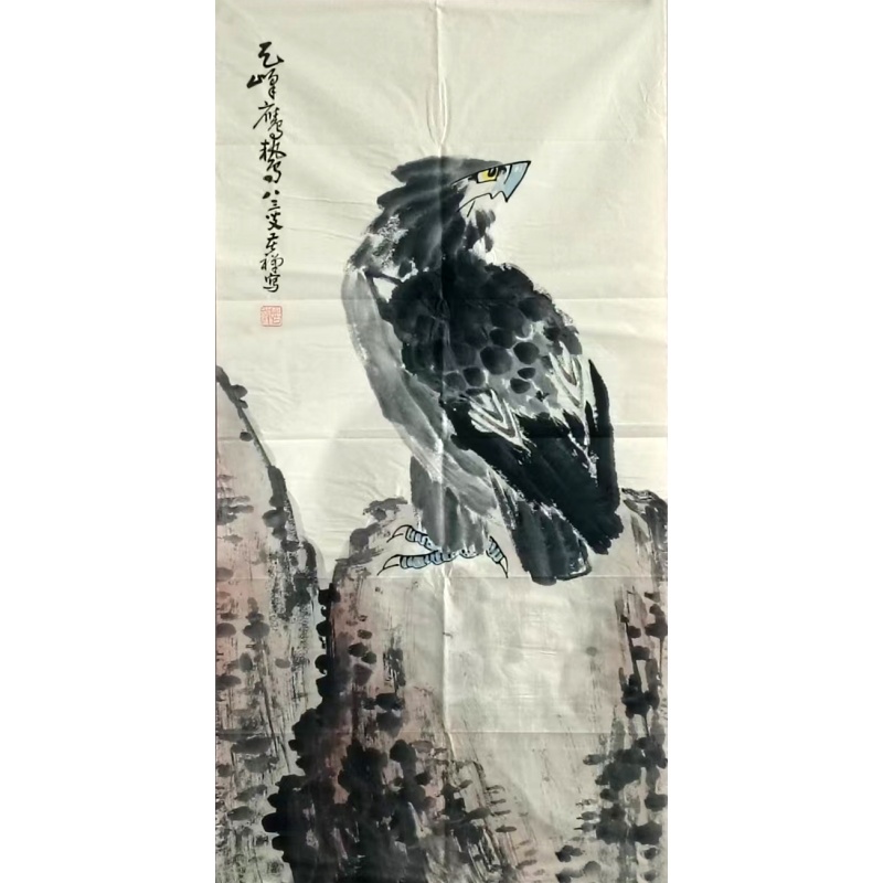 鹰 李苦禅（款）822160