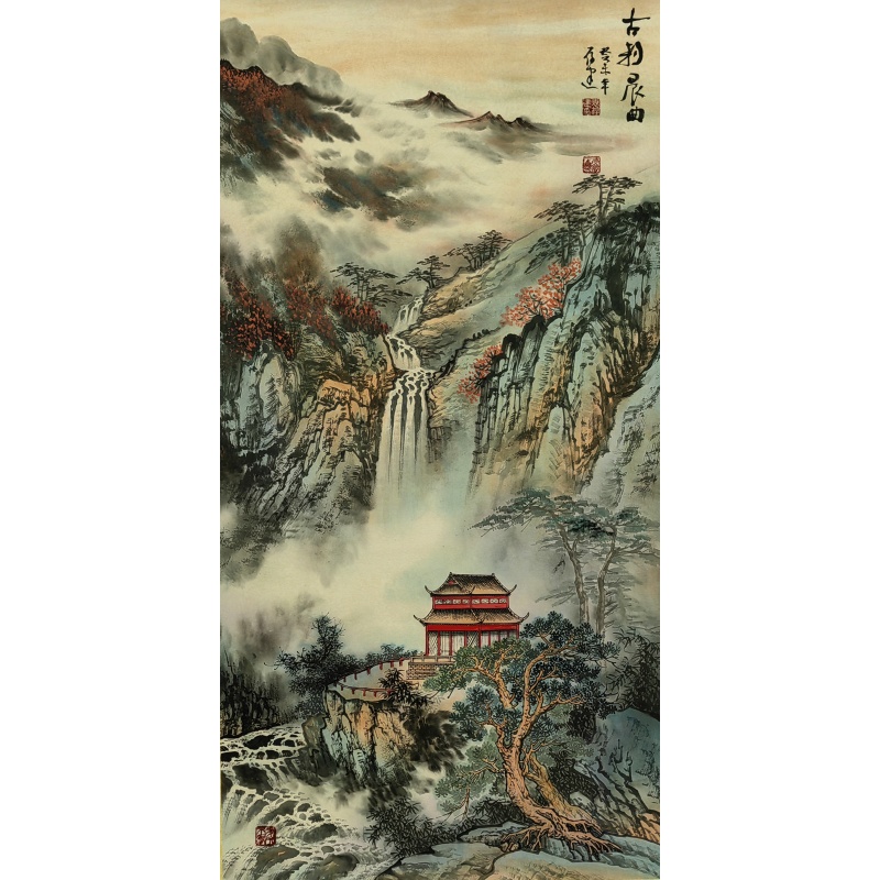 古韵晨曲  袁存建（款)  52251