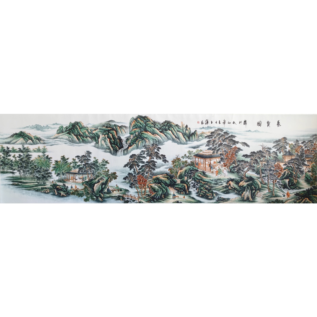 聚贤图1080  王辉（款）