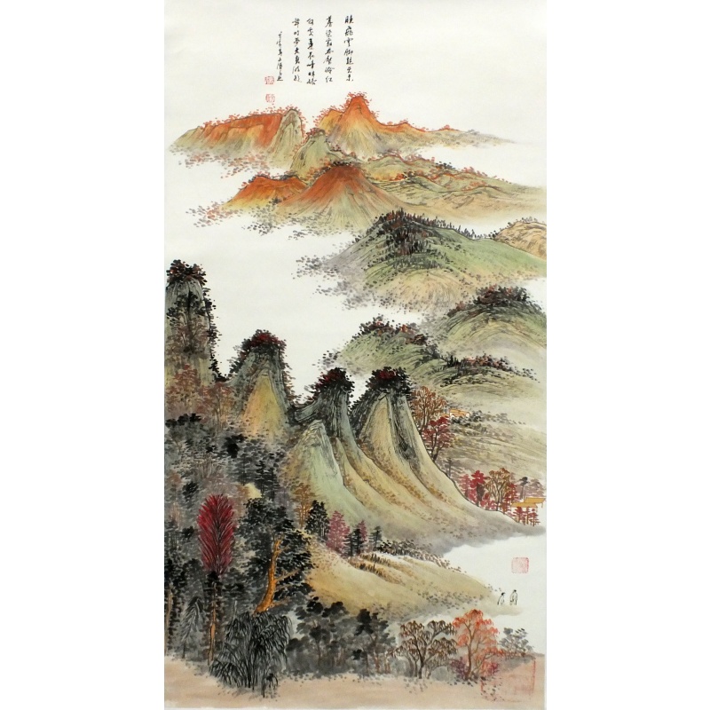 山水徐文清（款） 2053