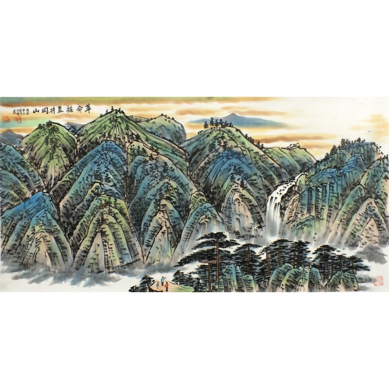 革命摇篮井冈山 向伟（款）1959