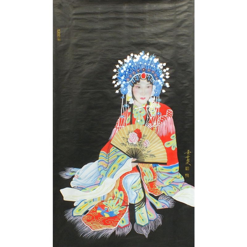 京剧美女图 崔景哲（款）2189