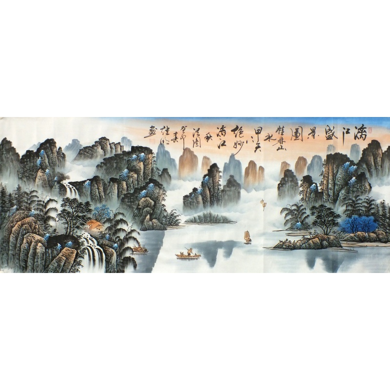 漓江盛景 李继明（款）0459