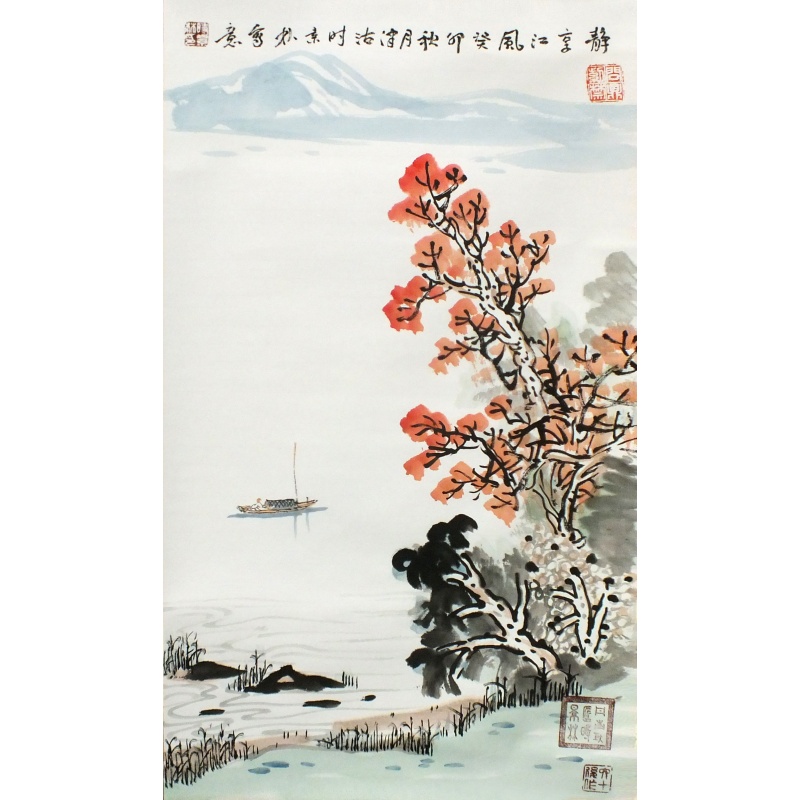 静享江风 时景林（款） 0646