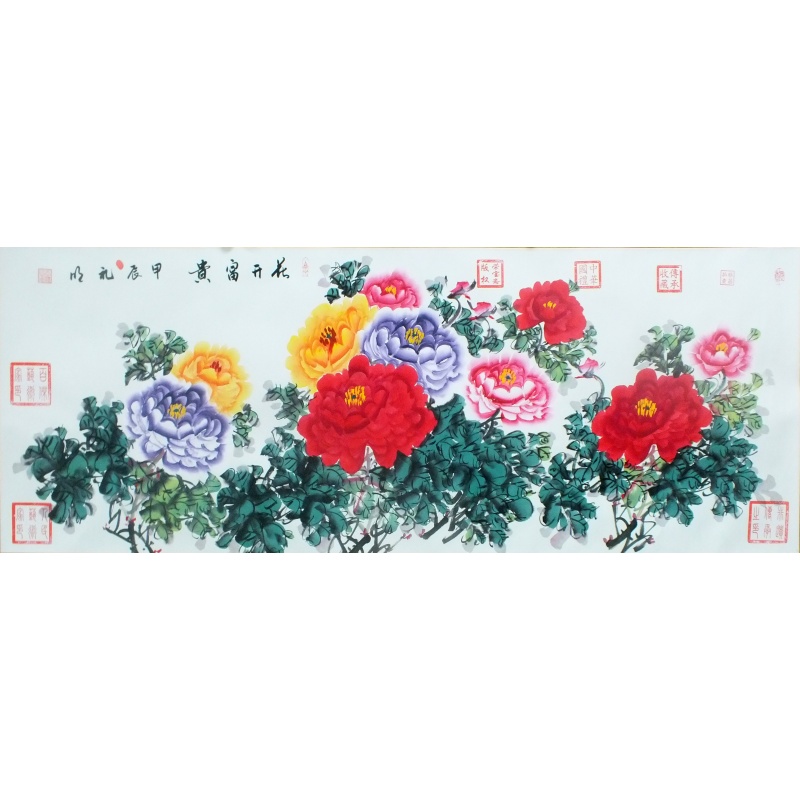花开富贵 王礼明（款）1415
