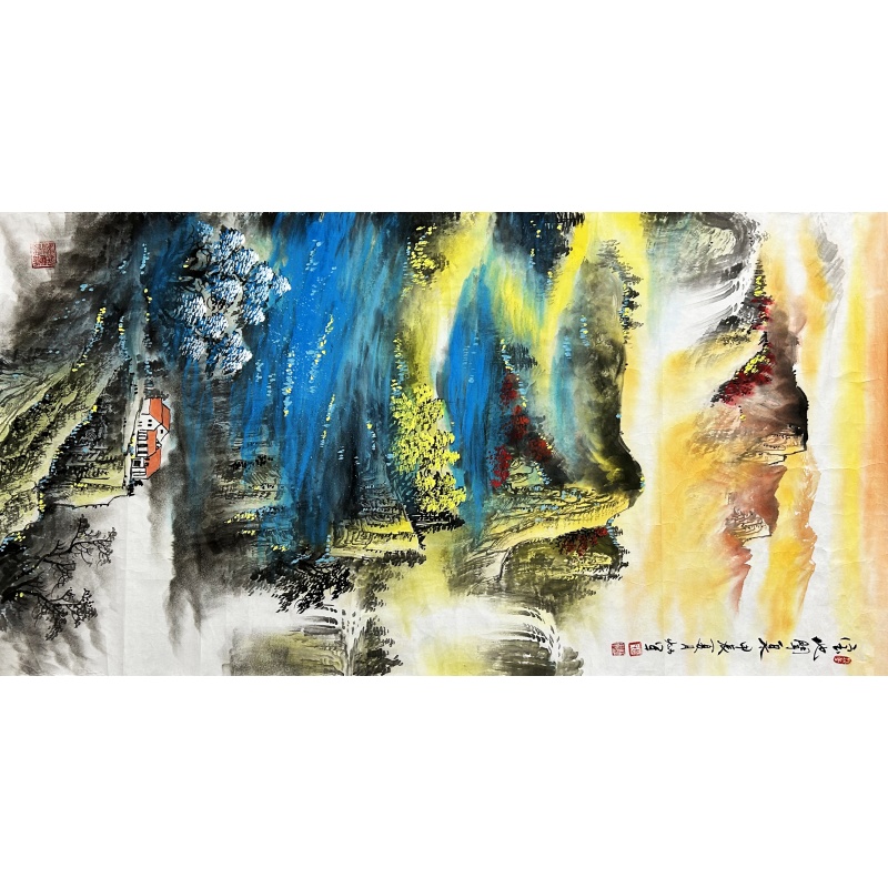 宝地闻泉 曹炳军（款）2055