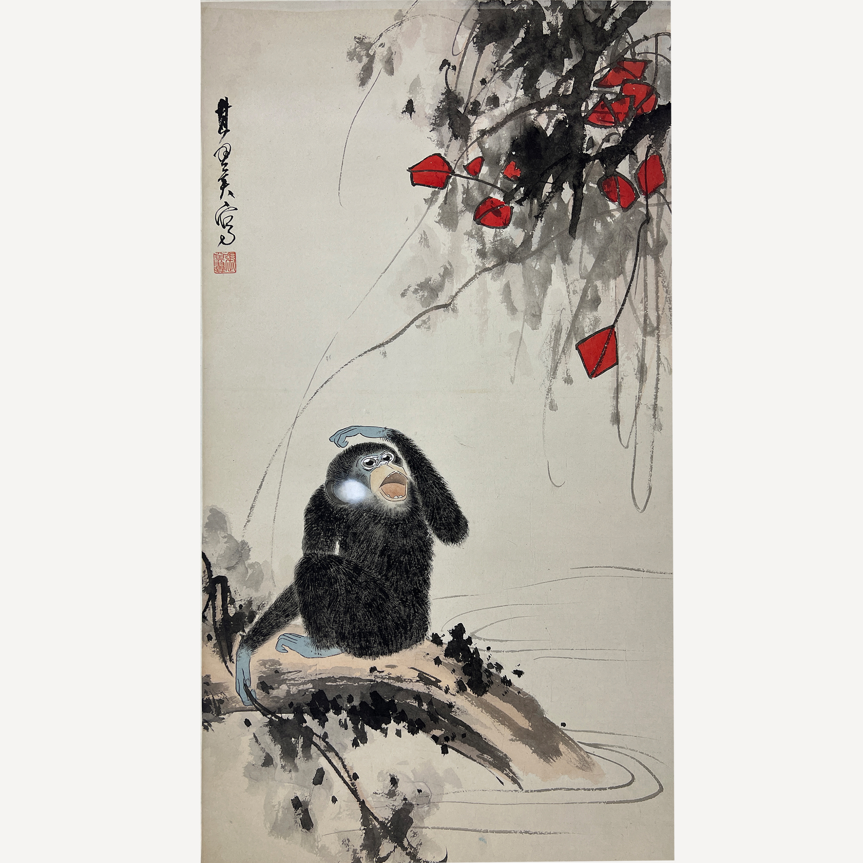 猴图  256034  张其翼（款）