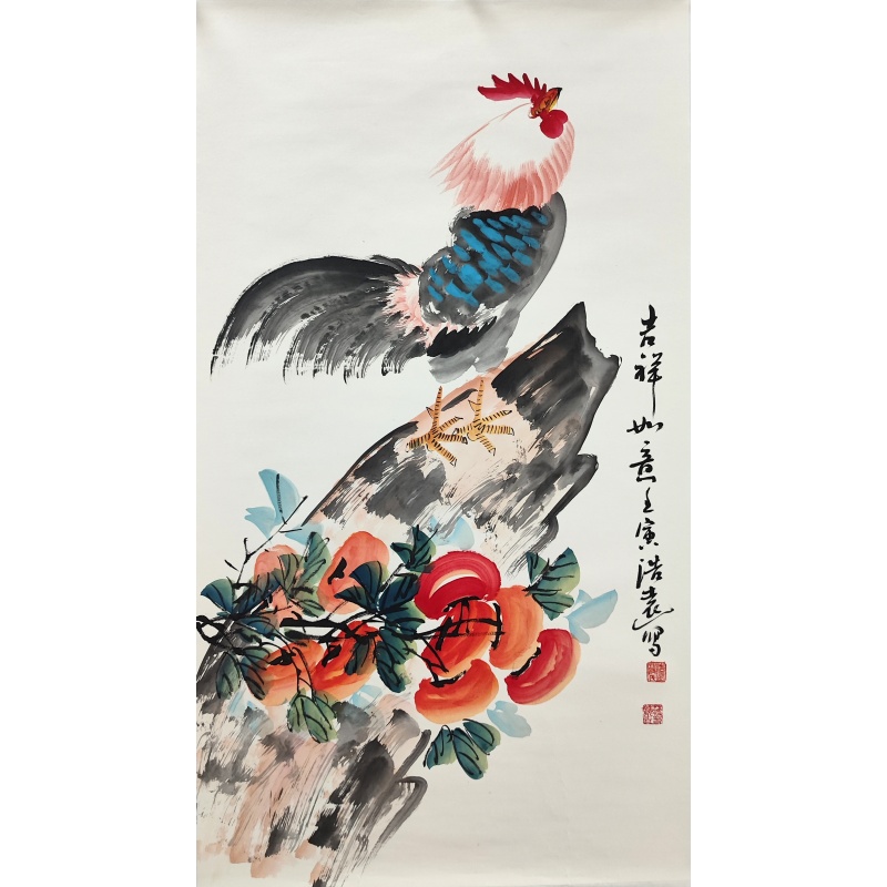 吉祥如意  蒋海青 （款）  4612